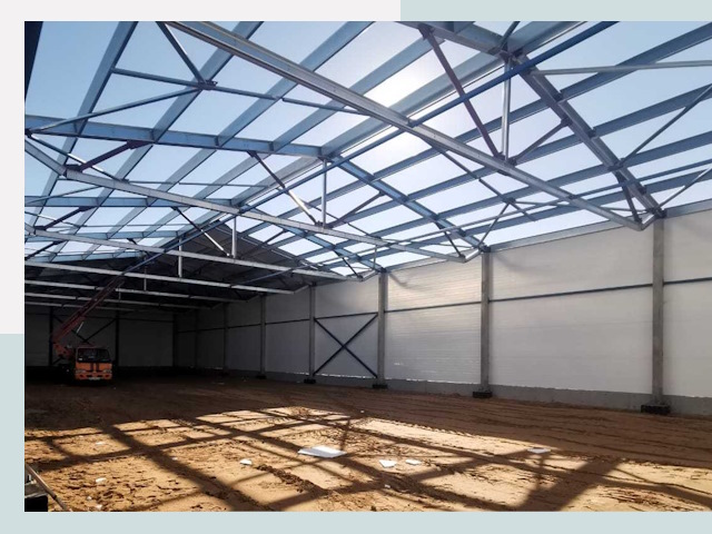 Строительство сенохранилищ в Раменском