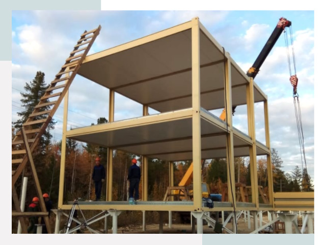 Строительство модульных здания Раменское