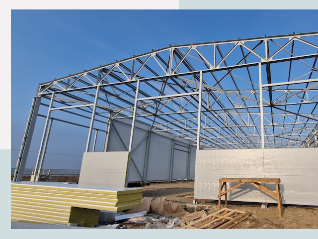 Утепленные ангары в Раменское от 608 руб. за м²