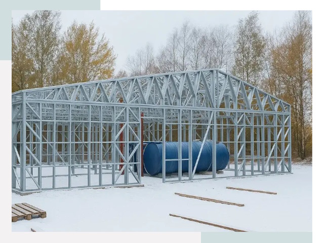 Металлические ангары в Раменском