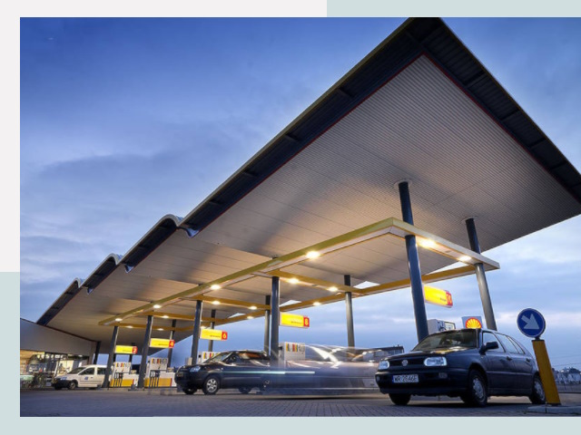 Навесы для АЗС в Раменское от 608 руб. - Защита и комфорт