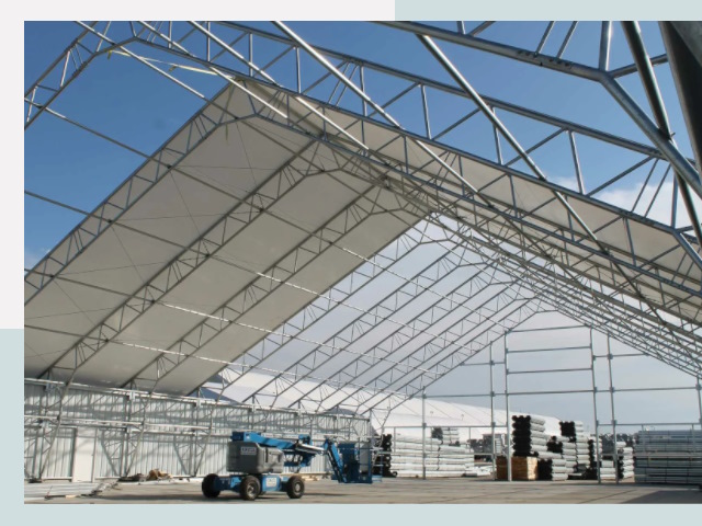 Каркасно-тентовые сооружения от СтальСтрой-Рмн по цене 608 руб.