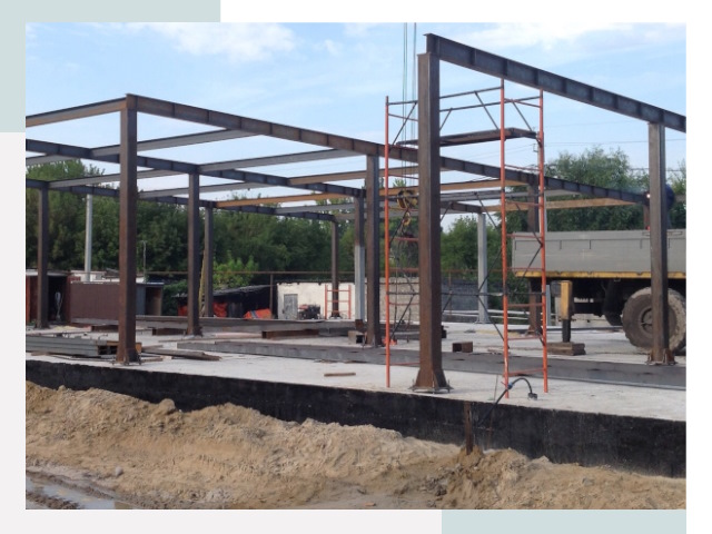 Фундамент для ангаров в Раменском