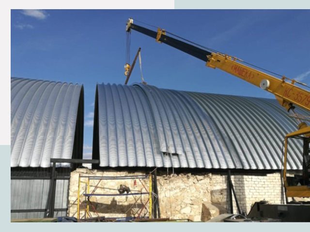 Реконструкция ангаров в Раменском от 608 руб.